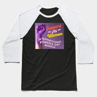 International Women`s Day Baseball T-Shirt